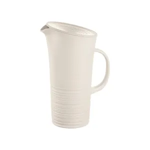 Guzzini Pitcher With Lid Tierra 1.8L Milk Cream GZ181701156