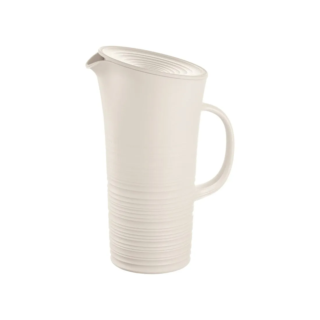 Guzzini Pitcher With Lid Tierra 1.8L Milk Cream GZ181701156