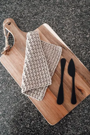 Handmade Dish Cloth Set - Neutral