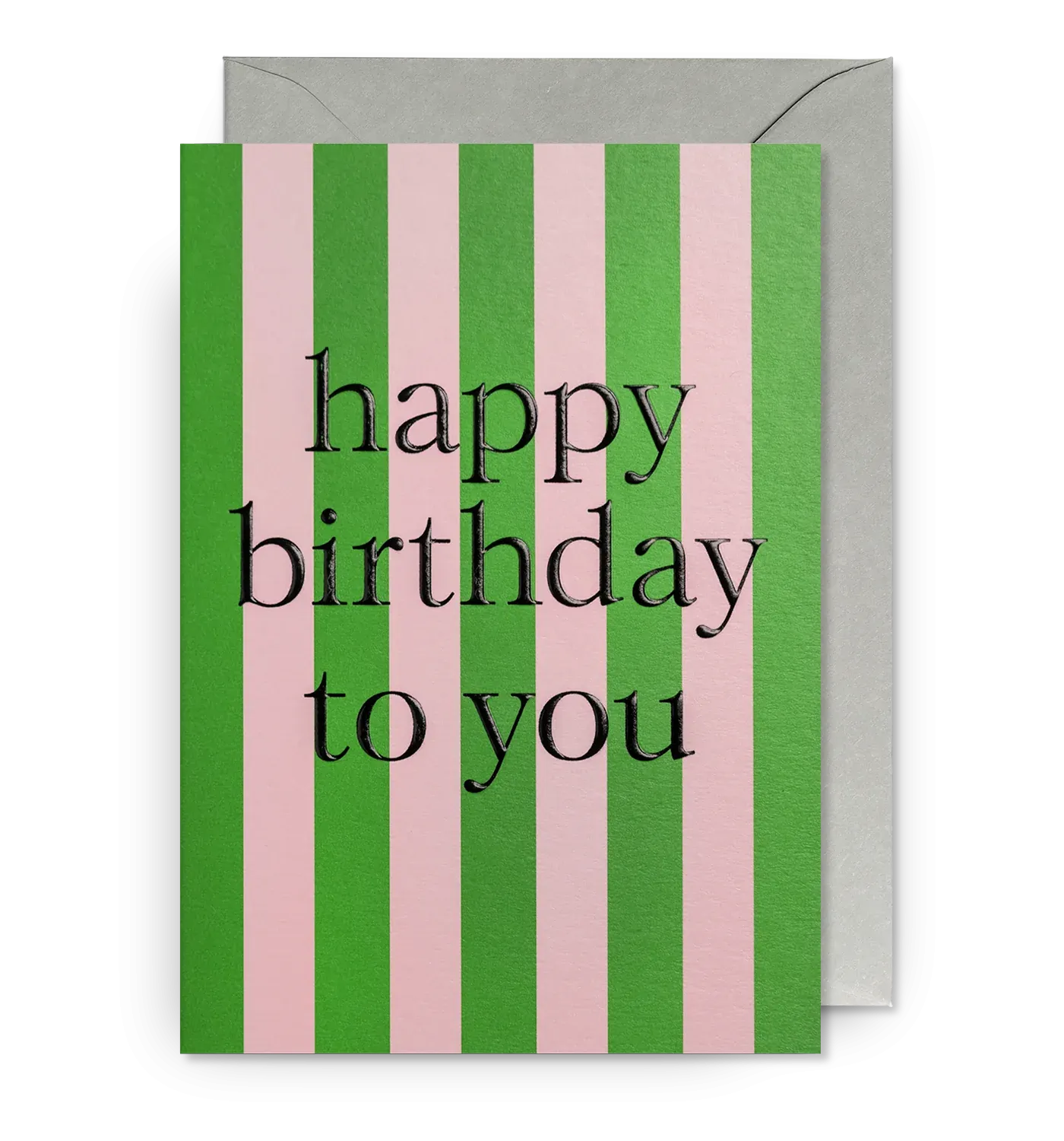 Happy Birthday to You Striped