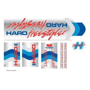 Haro 1984 Sport Frame and Fork Sticker Set