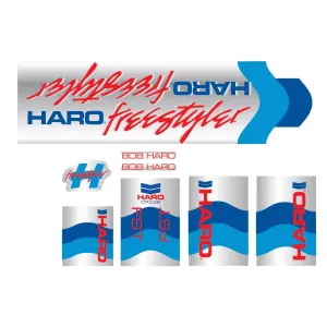 Haro 1985 FST Frame and Fork Sticker Set