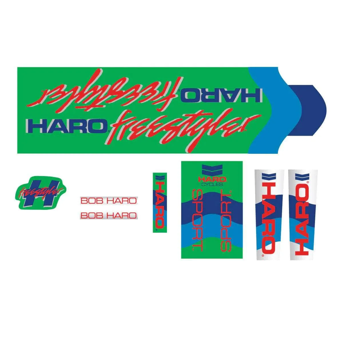 Haro 1985 Sport Frame and Fork Sticker Set