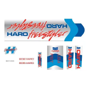 Haro 1986 FST Frame and Fork Sticker Set