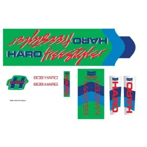 Haro 1986 Master Frame and Fork Sticker Set