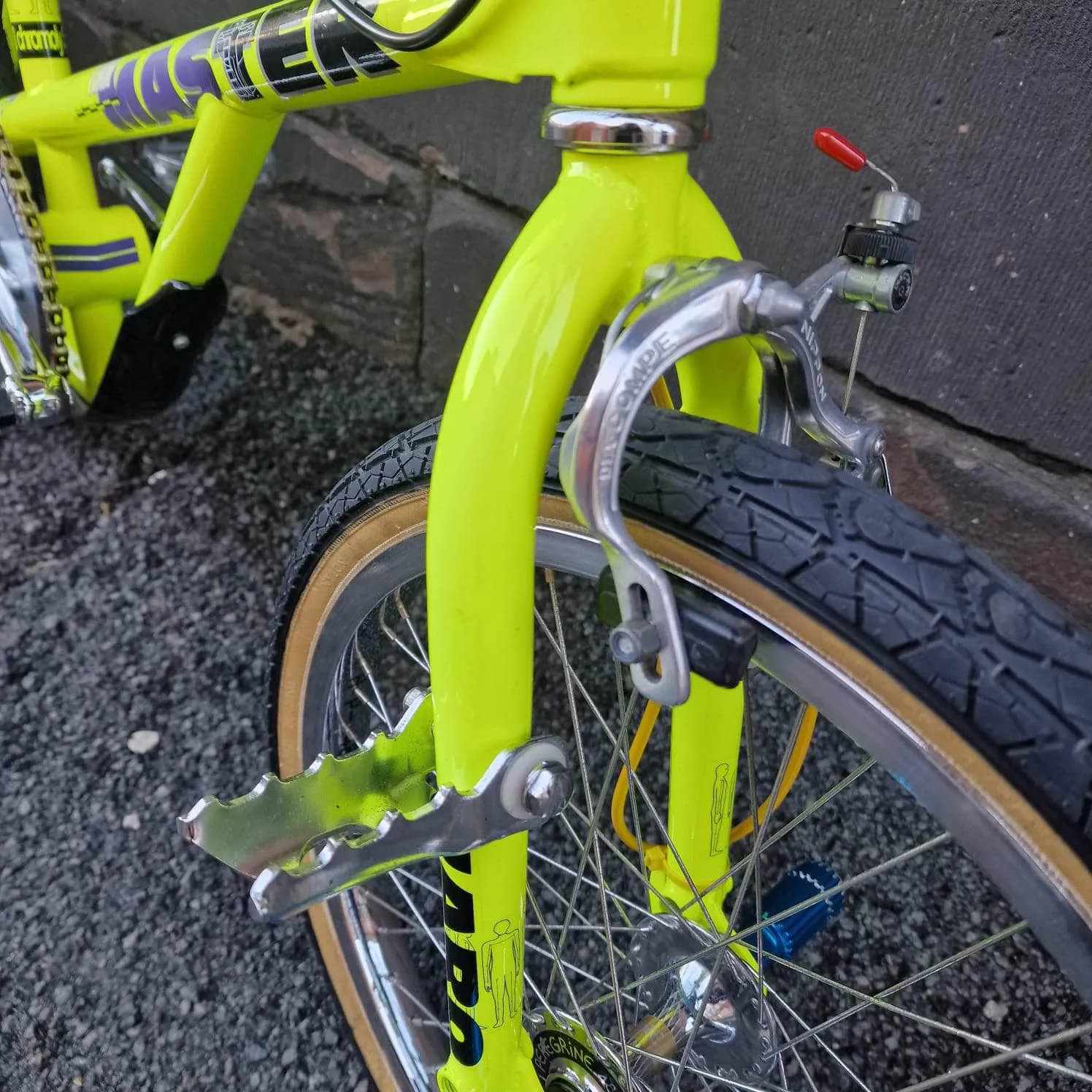 Haro 1989 Bashguard Team Master Bike Neon Yellow