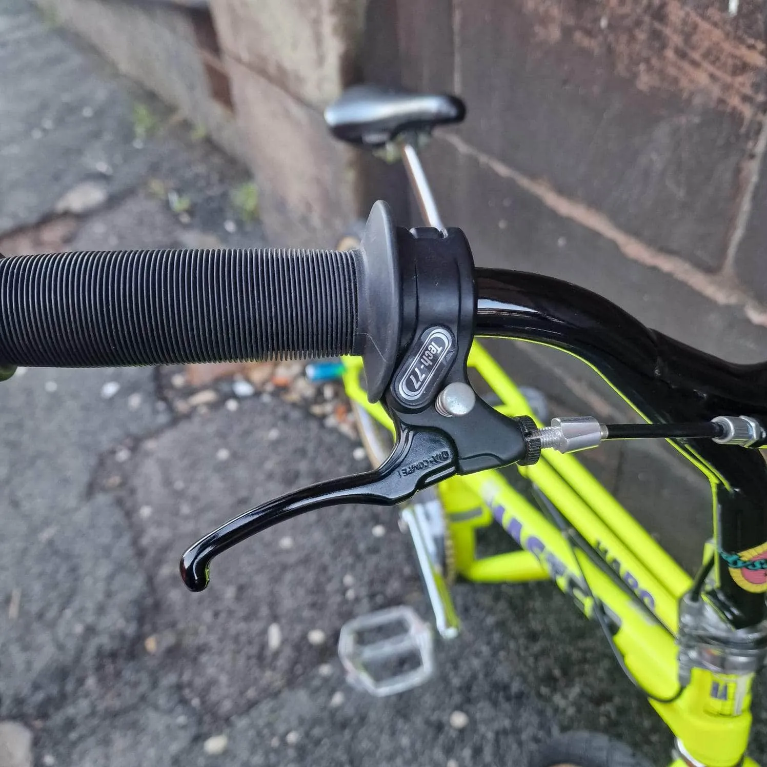 Haro 1989 Bashguard Team Master Bike Neon Yellow