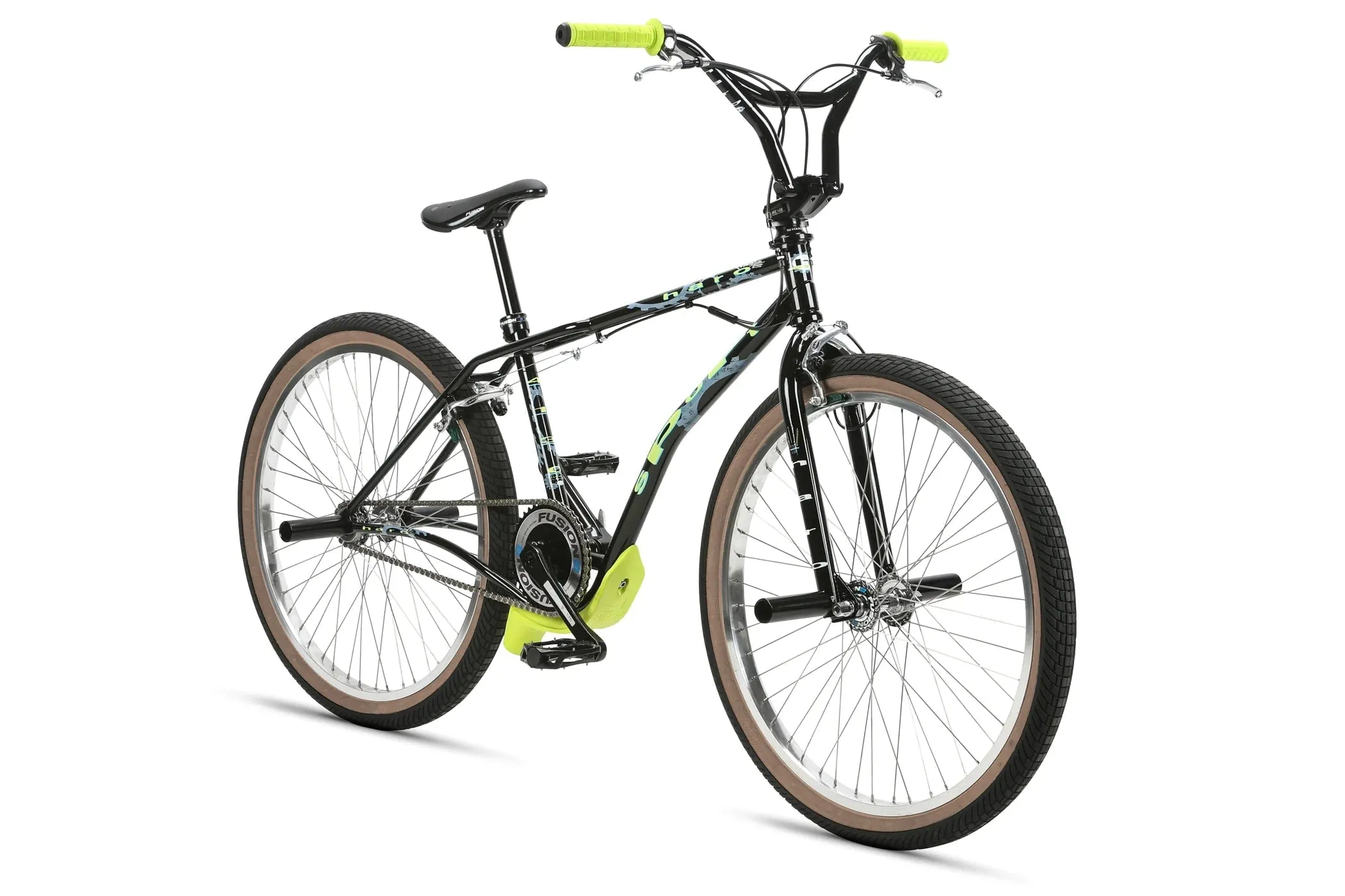 Haro Lineage Sport 26" Bashguard Bike Black