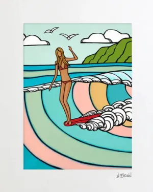 HBC MATTED PRINT - JOY RIDE (8 X 10)