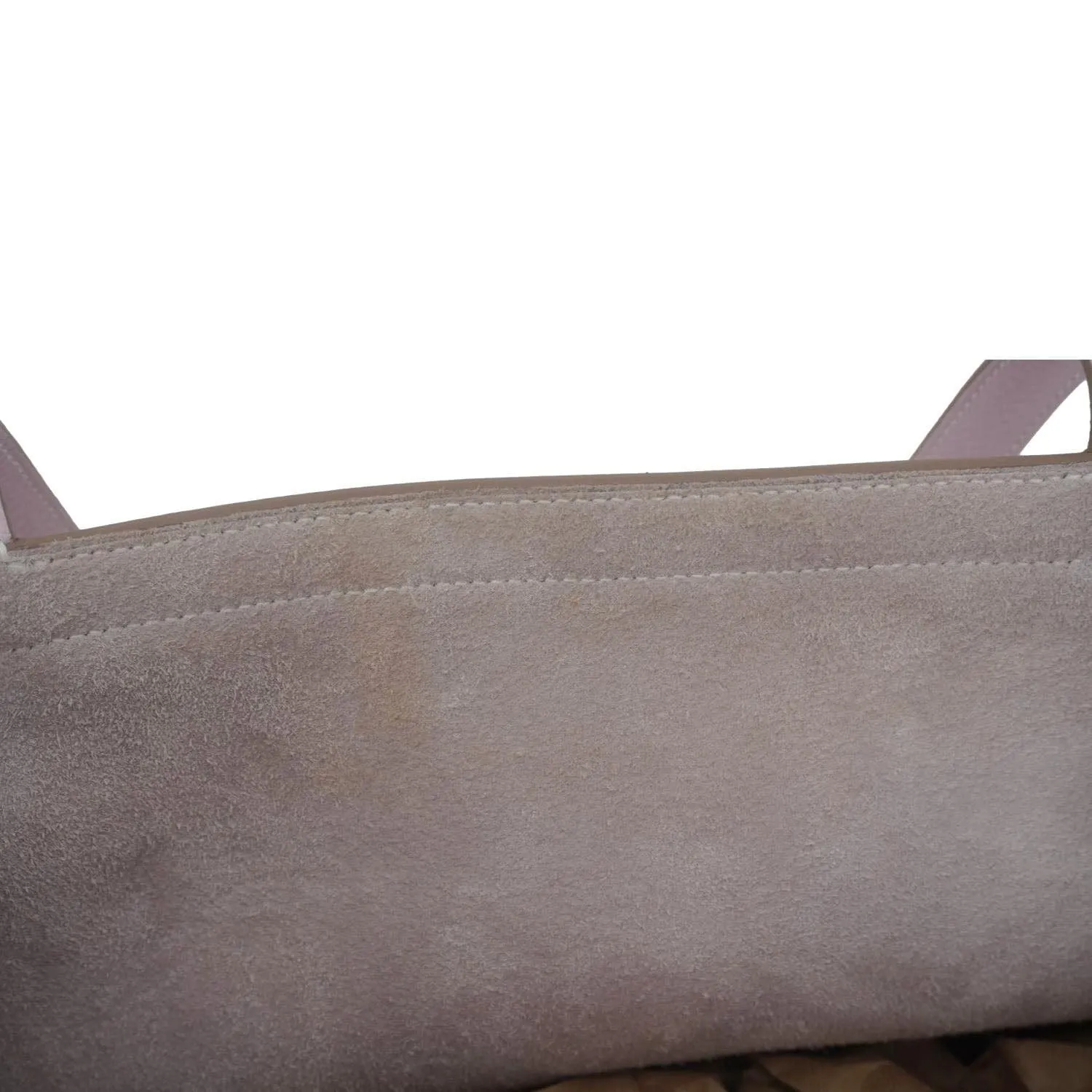 HERMES Cabasellier 31 Taurillon Clemence leather Tote Bag Light Pink