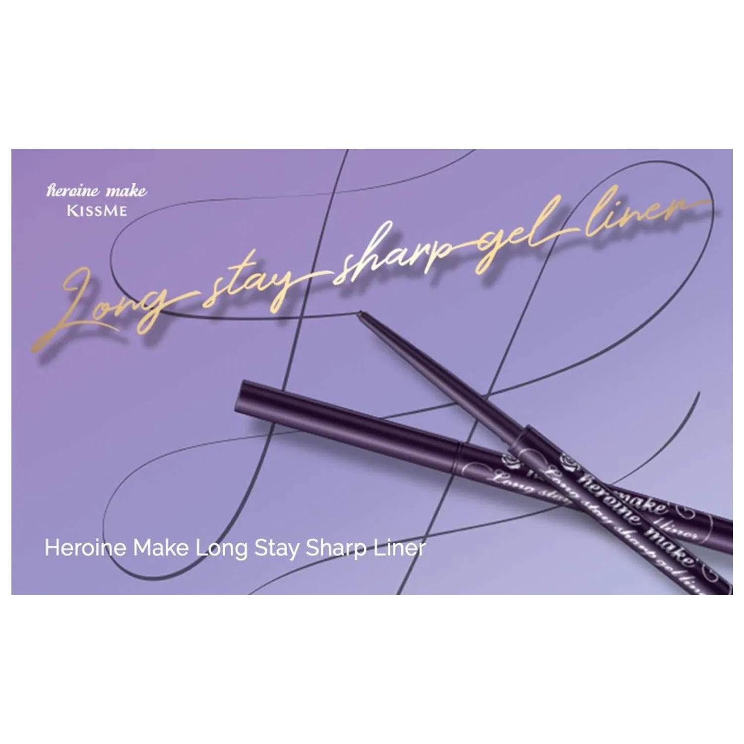 Heroine Make long Stay Sharp Gel Liner -# 01 Black