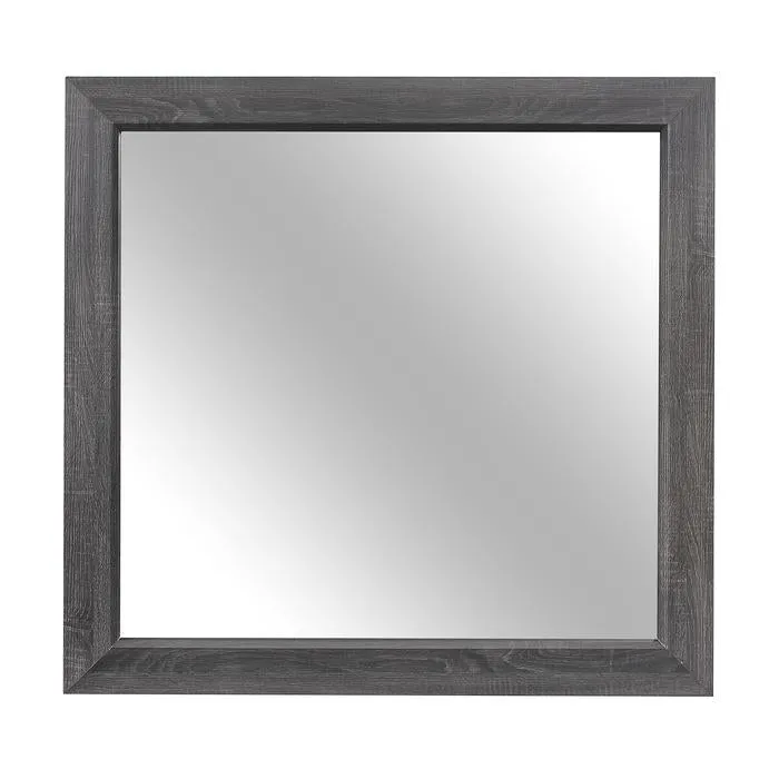 Homelegance Beechnut Mirror in Gray 1904GY-6