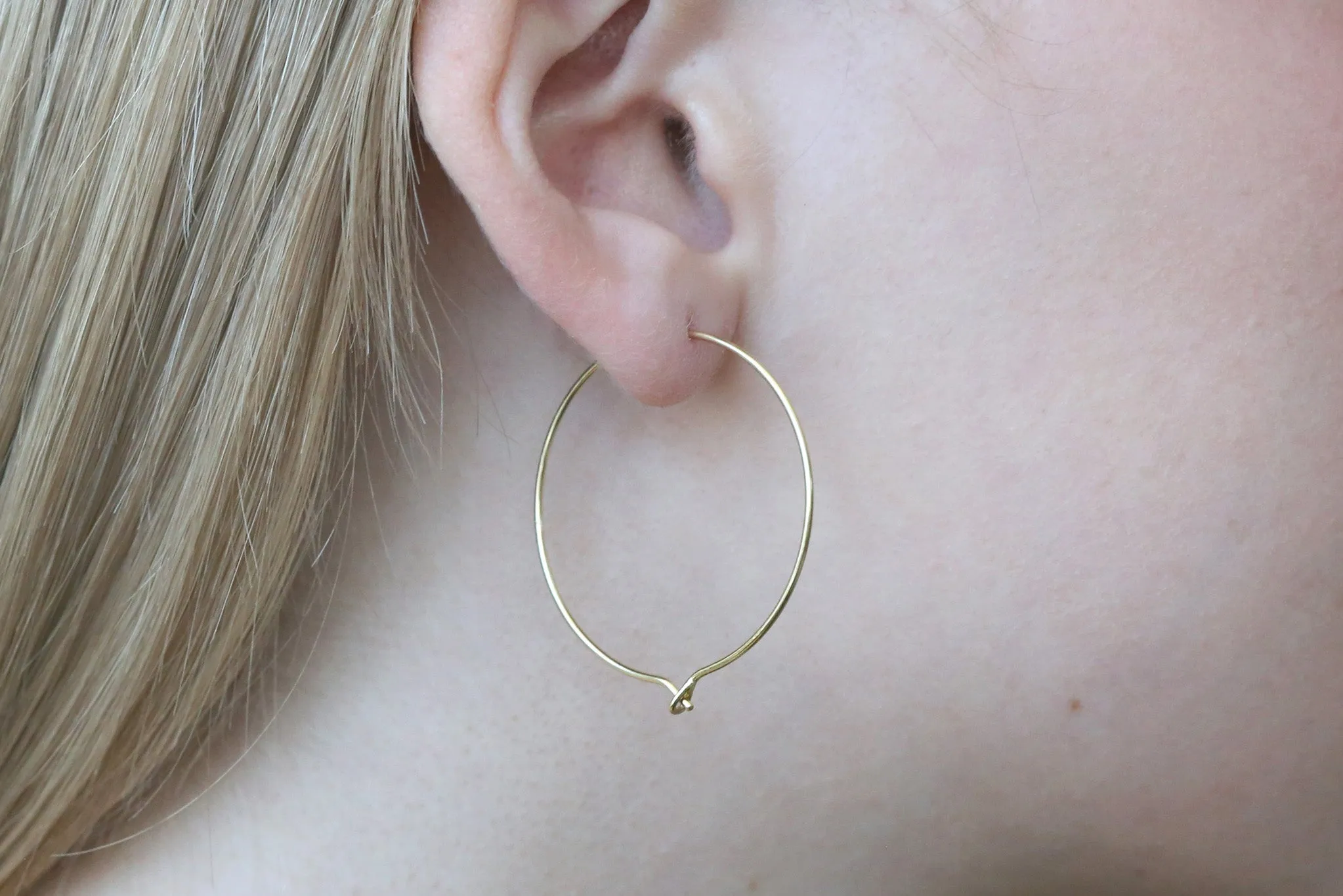 Hoop Earrings - Large