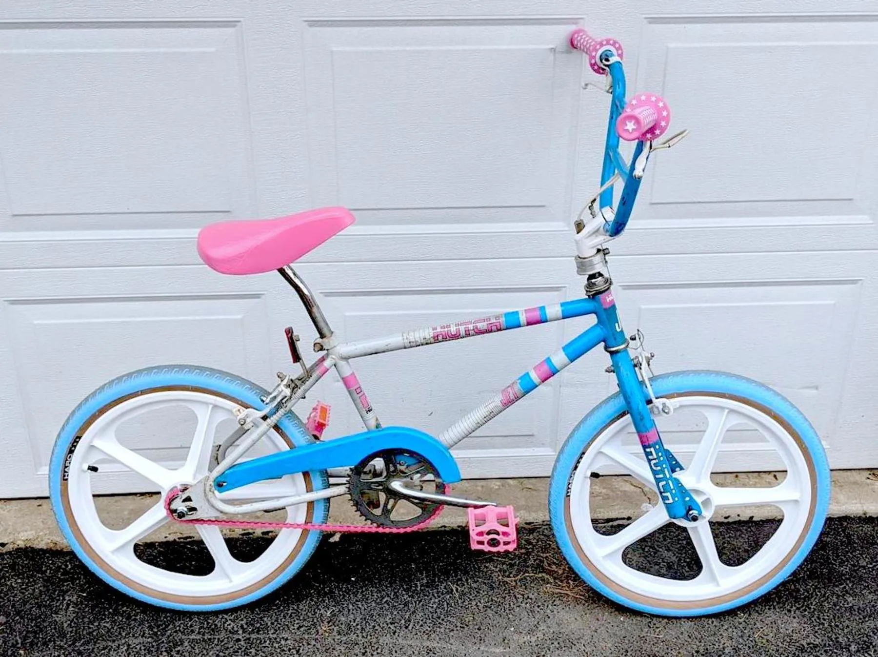 Hutch Jet Complete Frame and Fork Sticker Set NOS