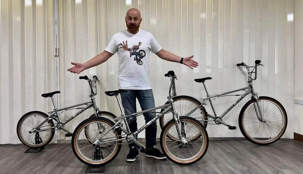 Hutch Trick Star Complete 20" Bike Chrome 50% DEPOSIT