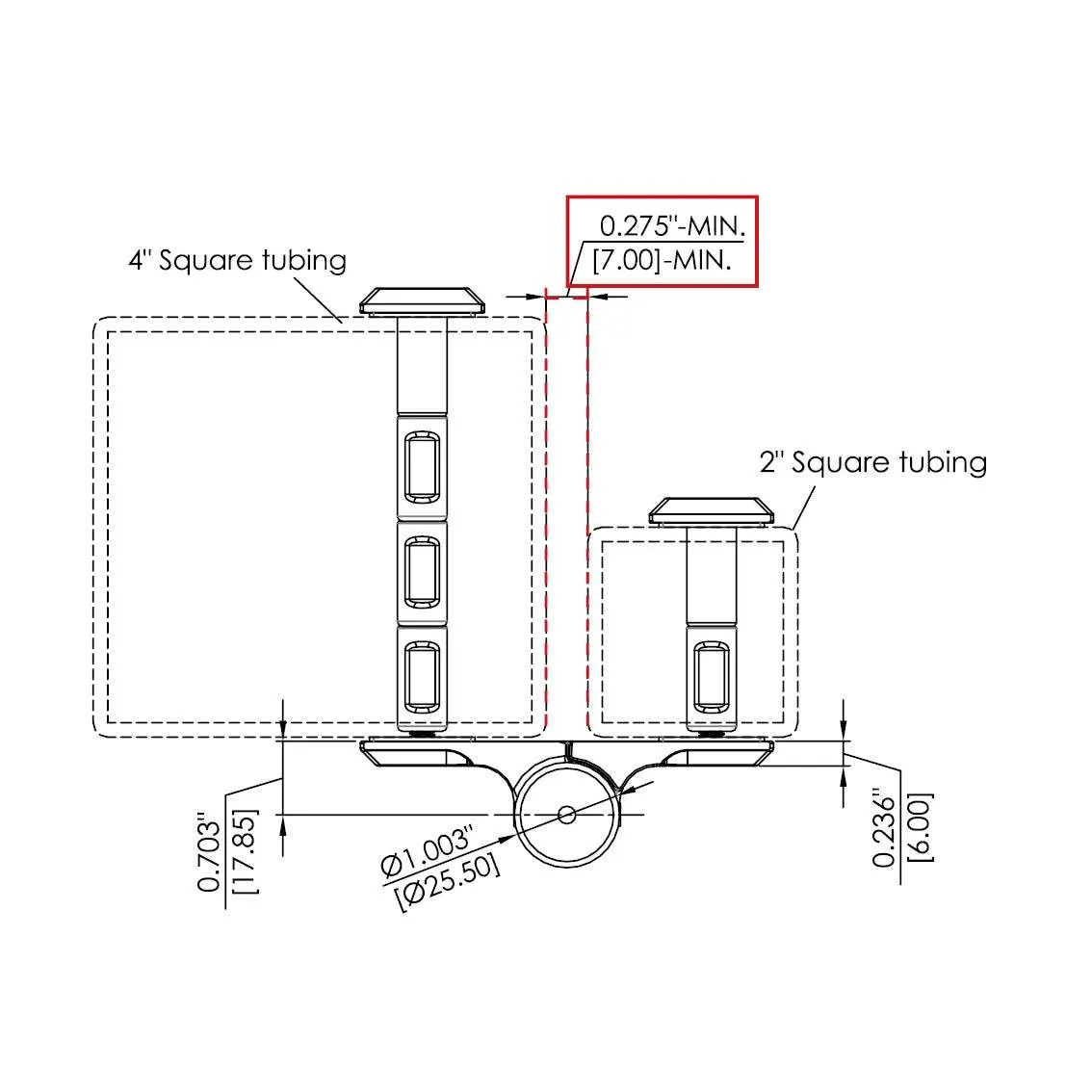 Hydraulic Gate Hinges | Soft Closing | 6ft | SS304 | K51P-B2 | 2 Pack