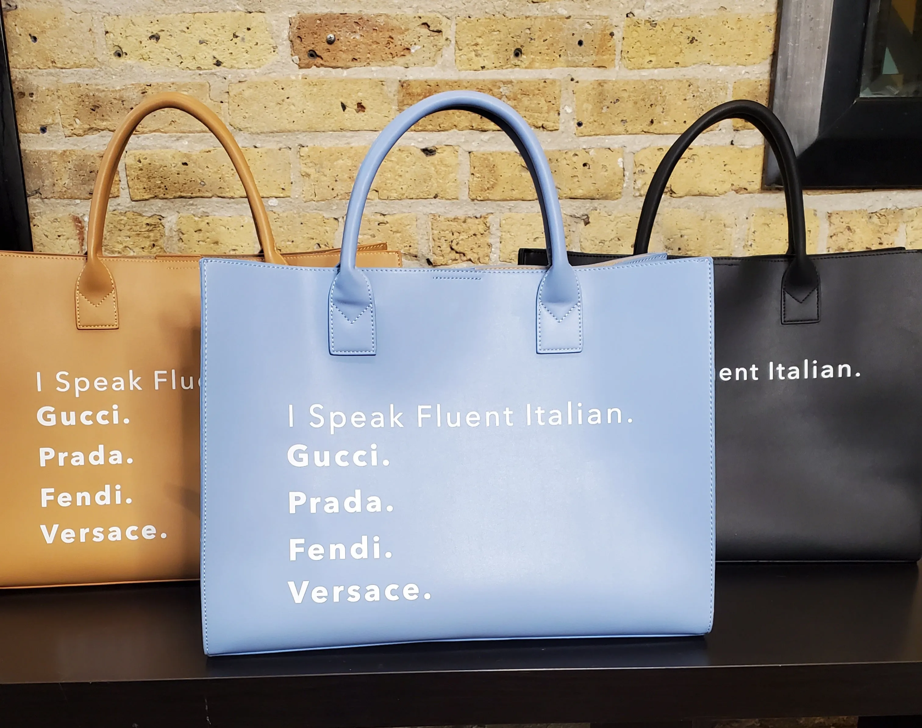 I Speak Italian - Handbag