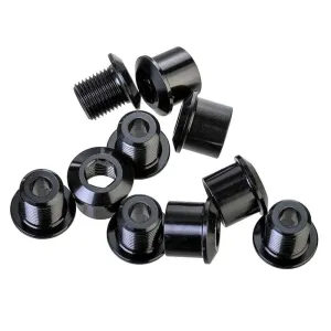 ID Coloured Alloy Chainring Bolts (5) 8.5mm Double