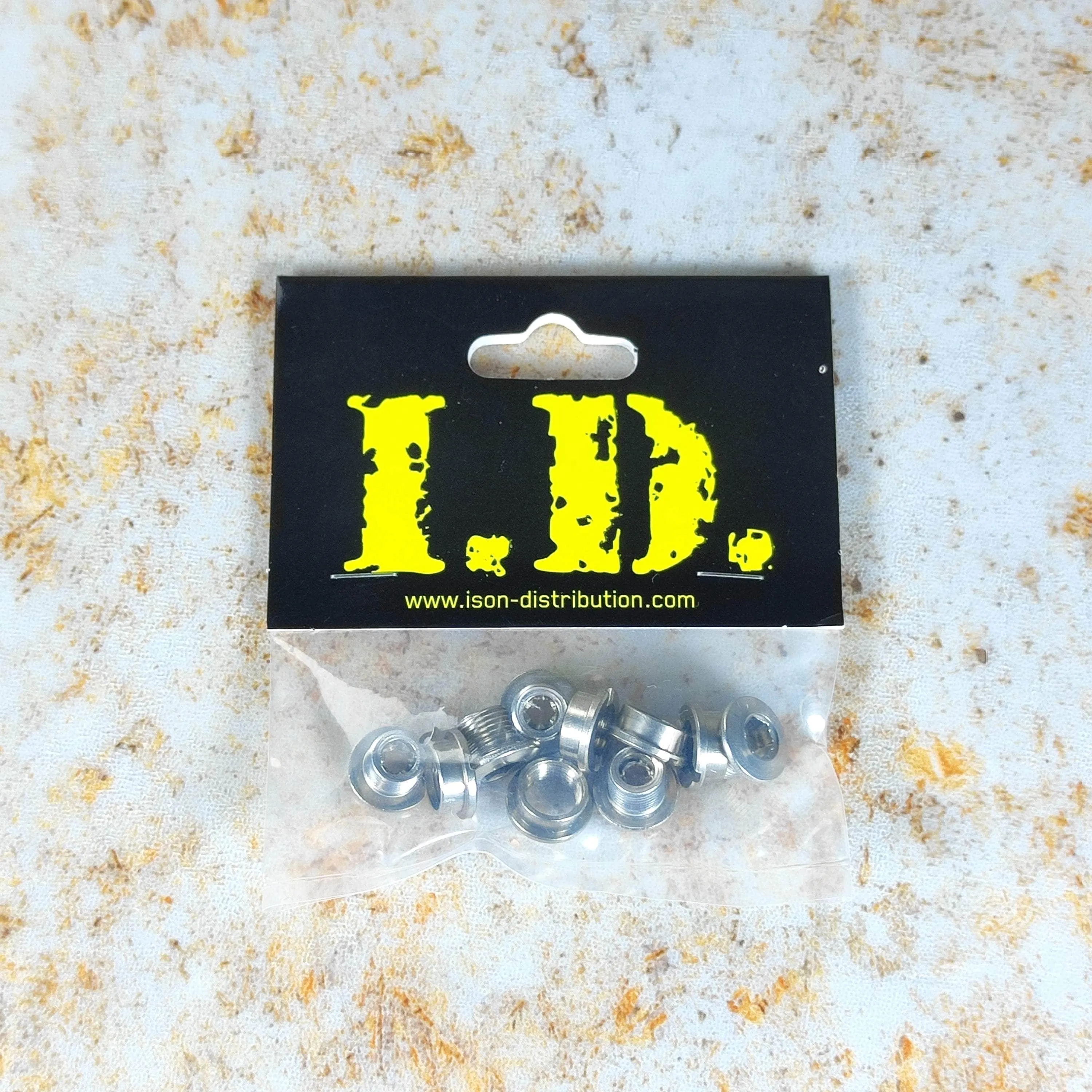 ID Single Chainring Bolts Stainless Steel 5 Pack