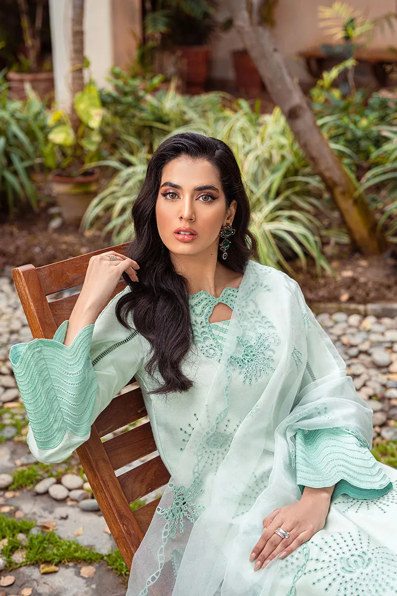 IRIS MCP-04 | Mushq Summer Bloom Casual Pret ‘22 | Unstitched Embroidered Cotton Net Suits