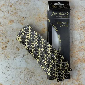 Izumi Standard 1/8" Chain Gold / Black Plates