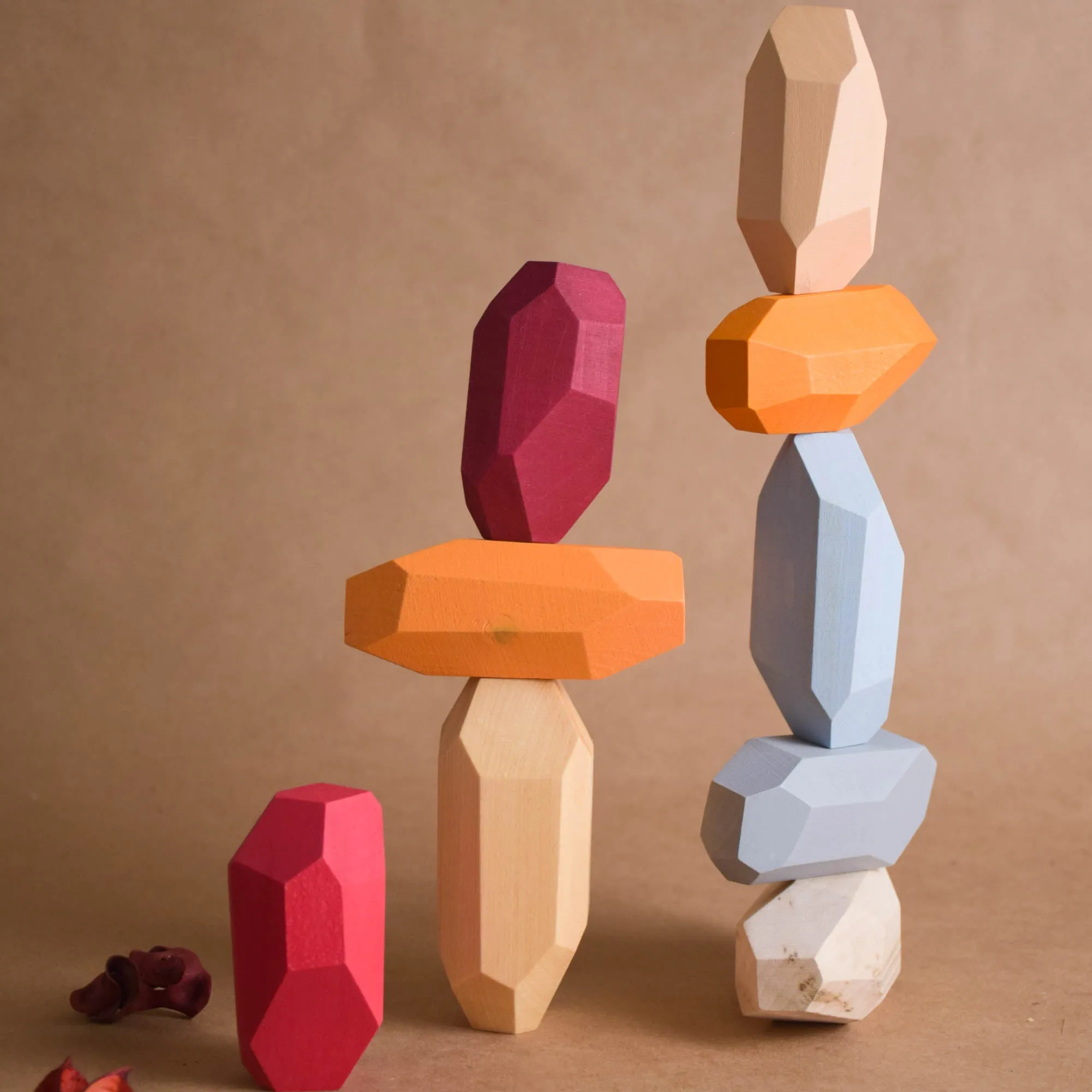 Japanese Wooden Balancing Blocks