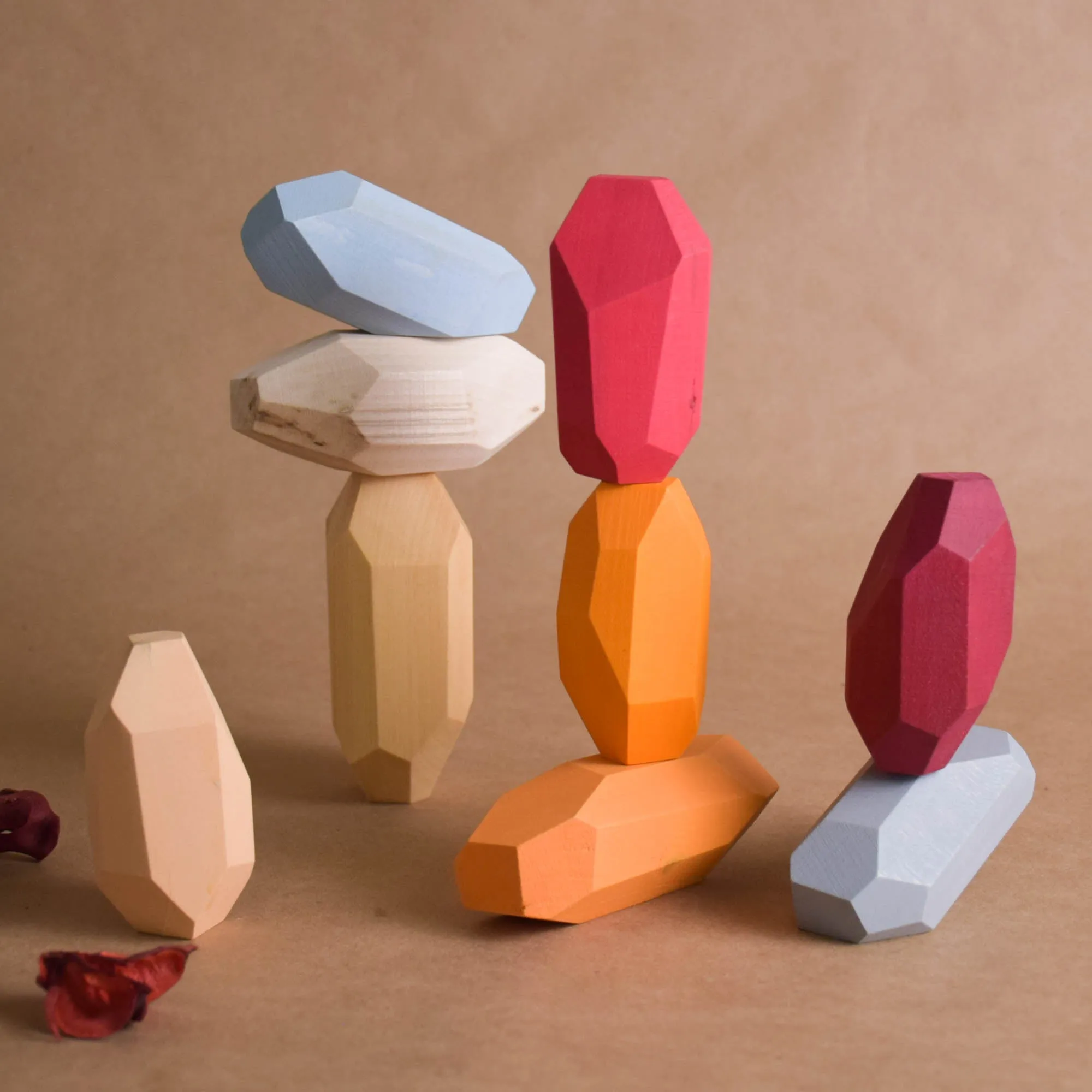 Japanese Wooden Balancing Blocks