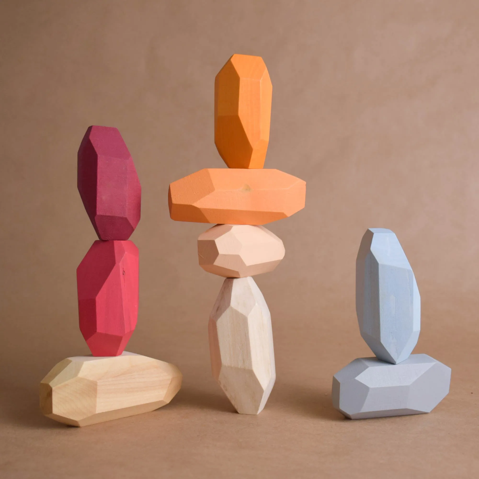 Japanese Wooden Balancing Blocks