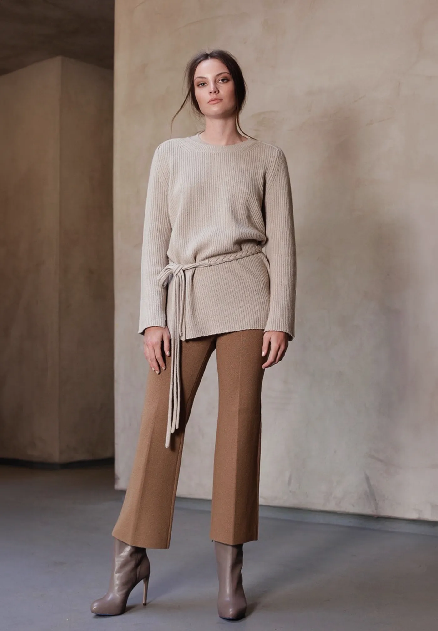 Joan Ribbed Crew