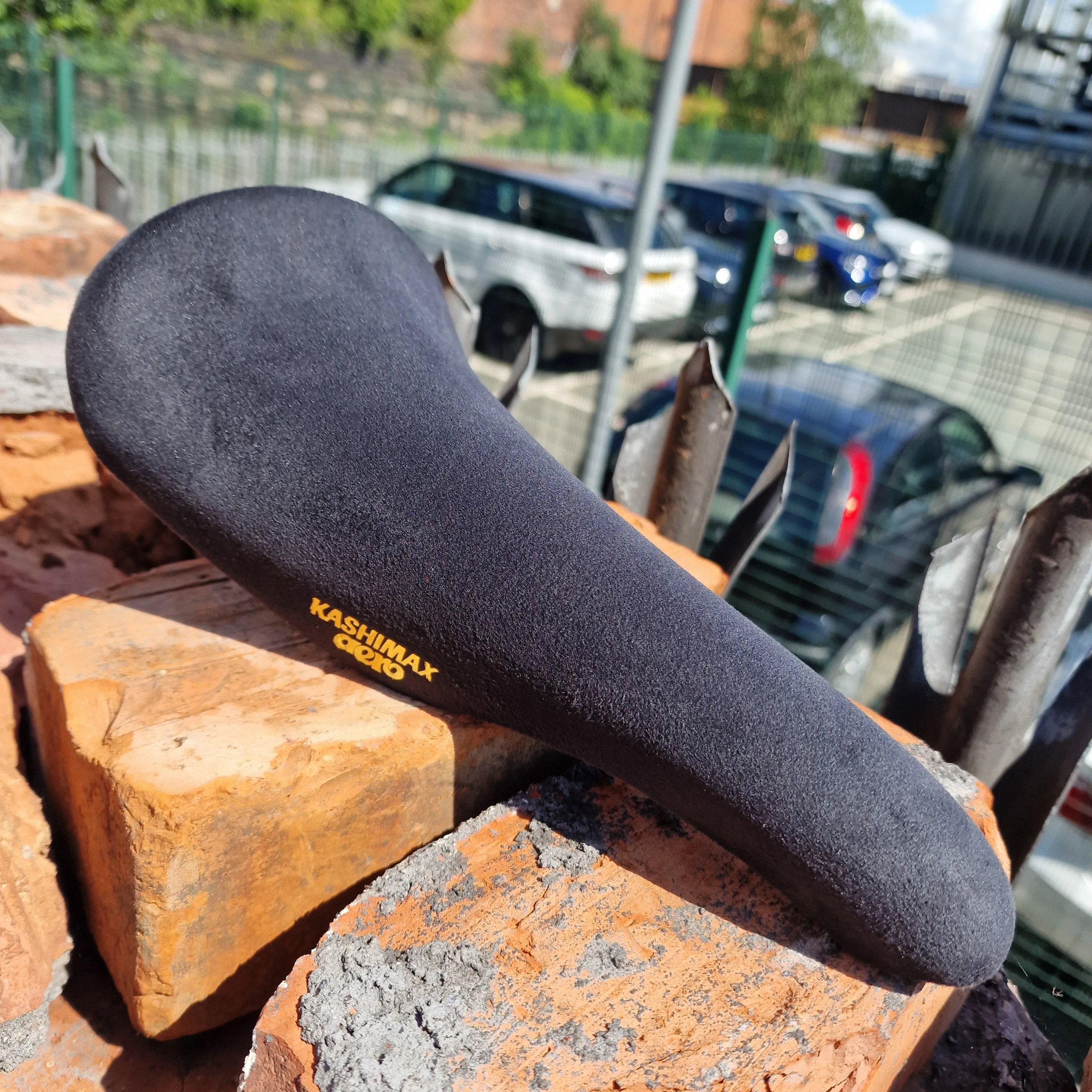 Kashimax BMX Aero Suede / Leather Seat Padded