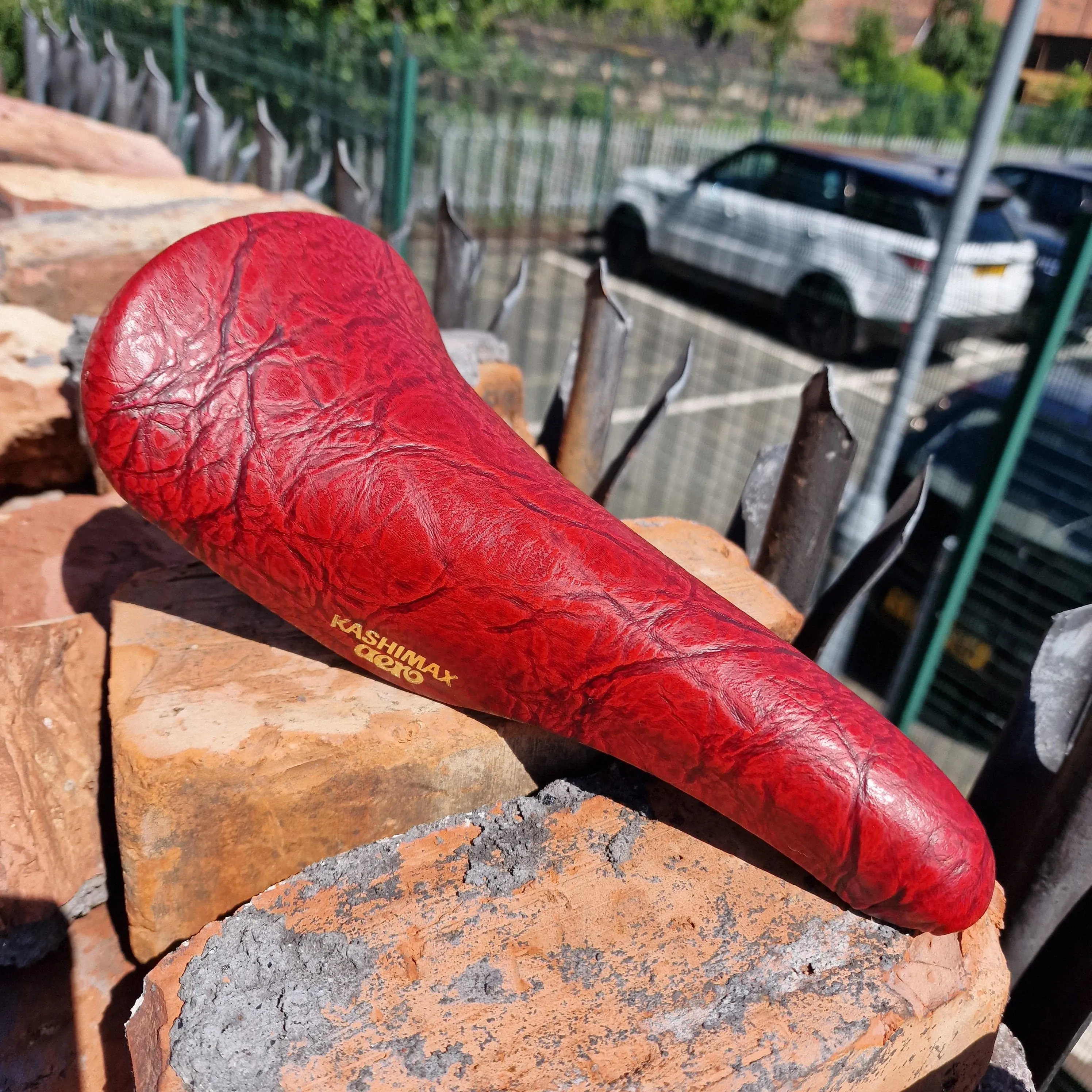 Kashimax BMX Aero Suede / Leather Seat Padded