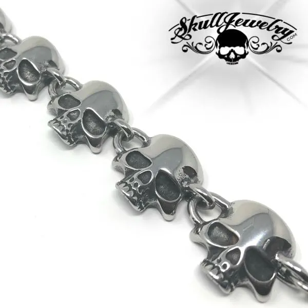 Keith Richards 'Old School' 20" Skull Necklace (n200-20")