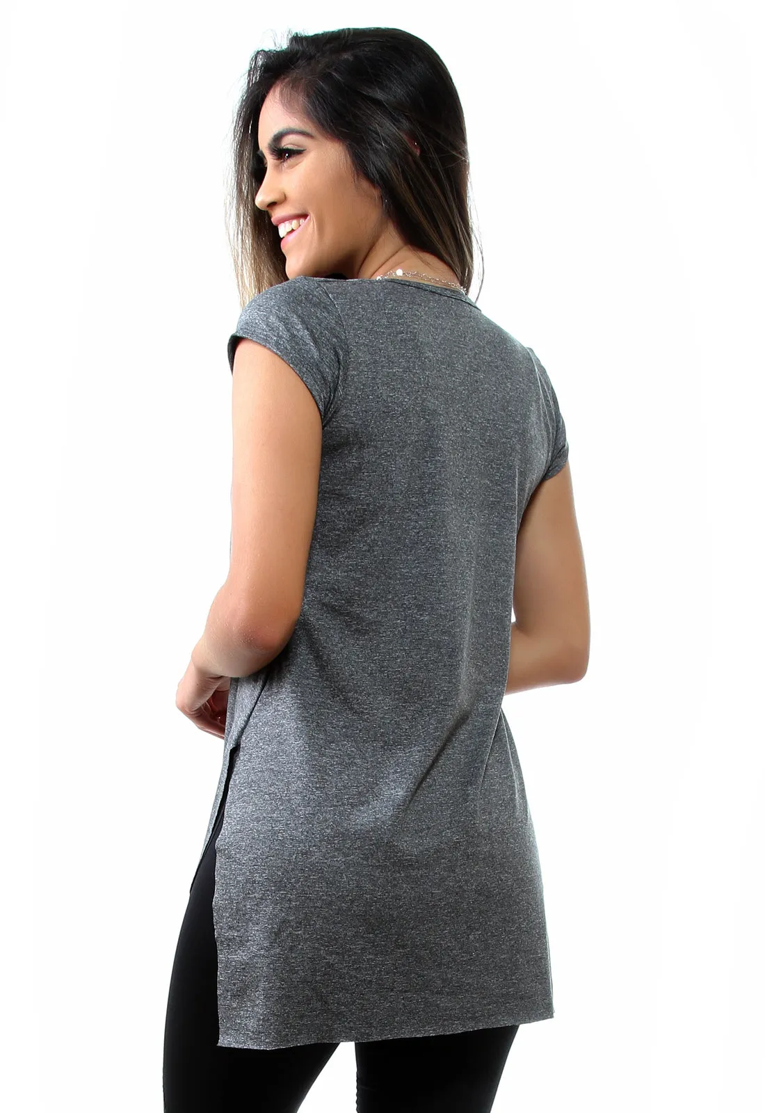 KIT 4 Blusa Tapa BumBum Fitness