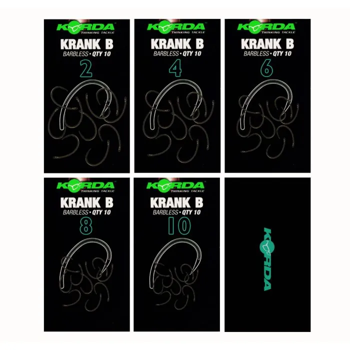 Korda Krank Hook Barbless