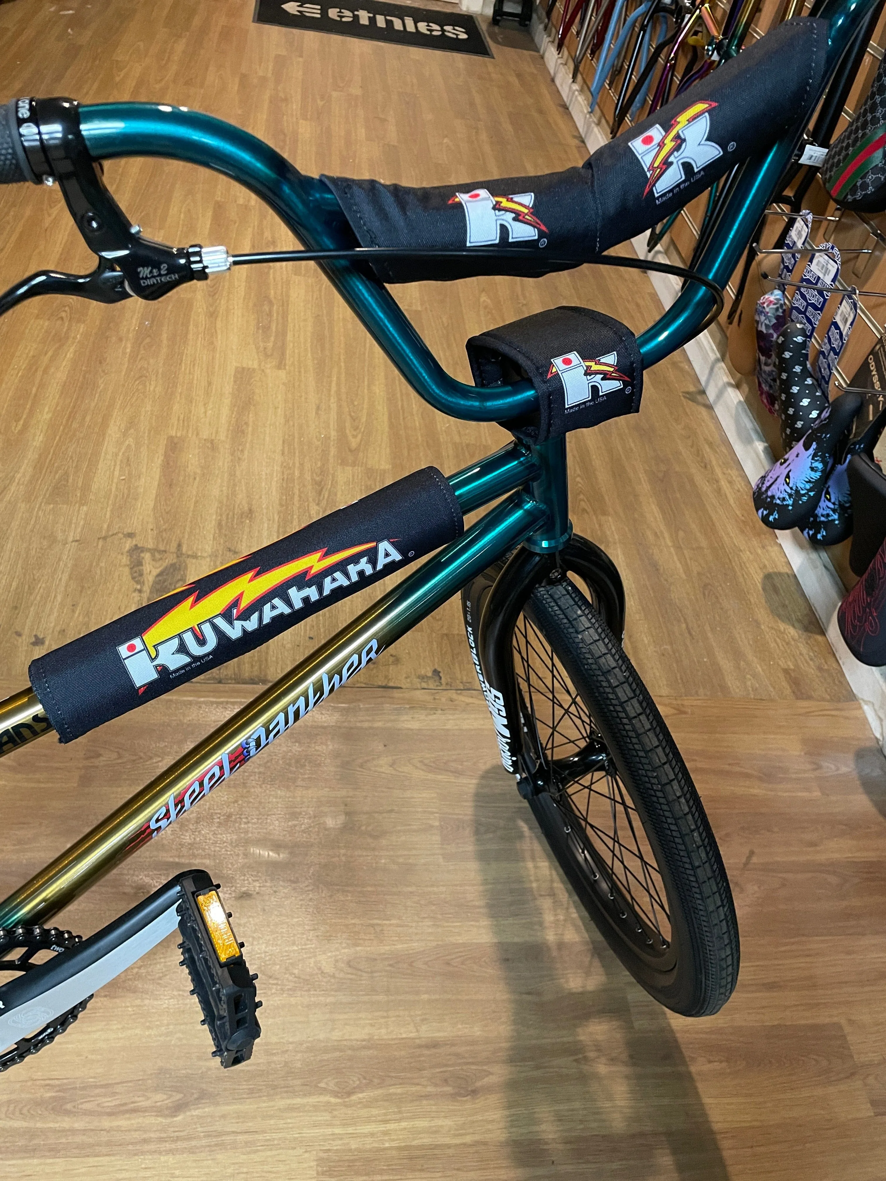 Kuwahara Flite V-Bar Old School BMX 3 Piece Pad Set