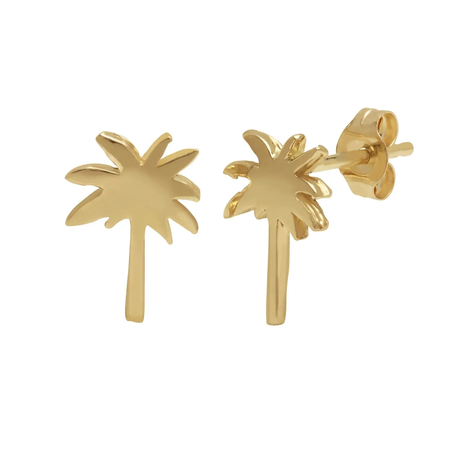 LA palm tree Studs