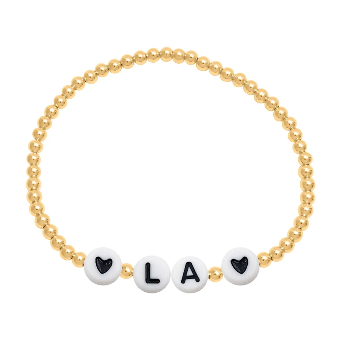 LA strong double heart