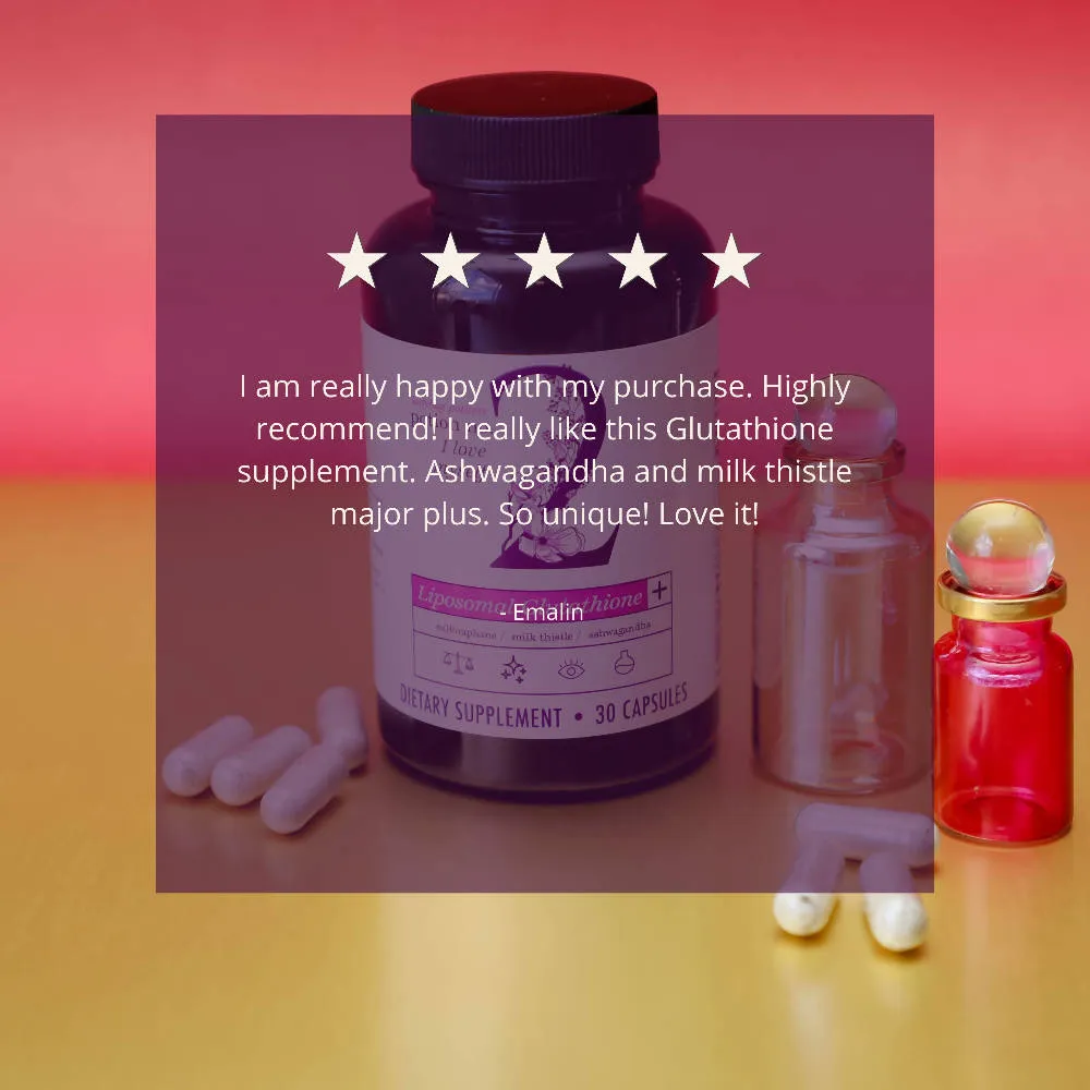 Ladybug Potions Potion No. 2 I Love Myself - Setria® Liposomal Glutahtione - Liver & Immune Support