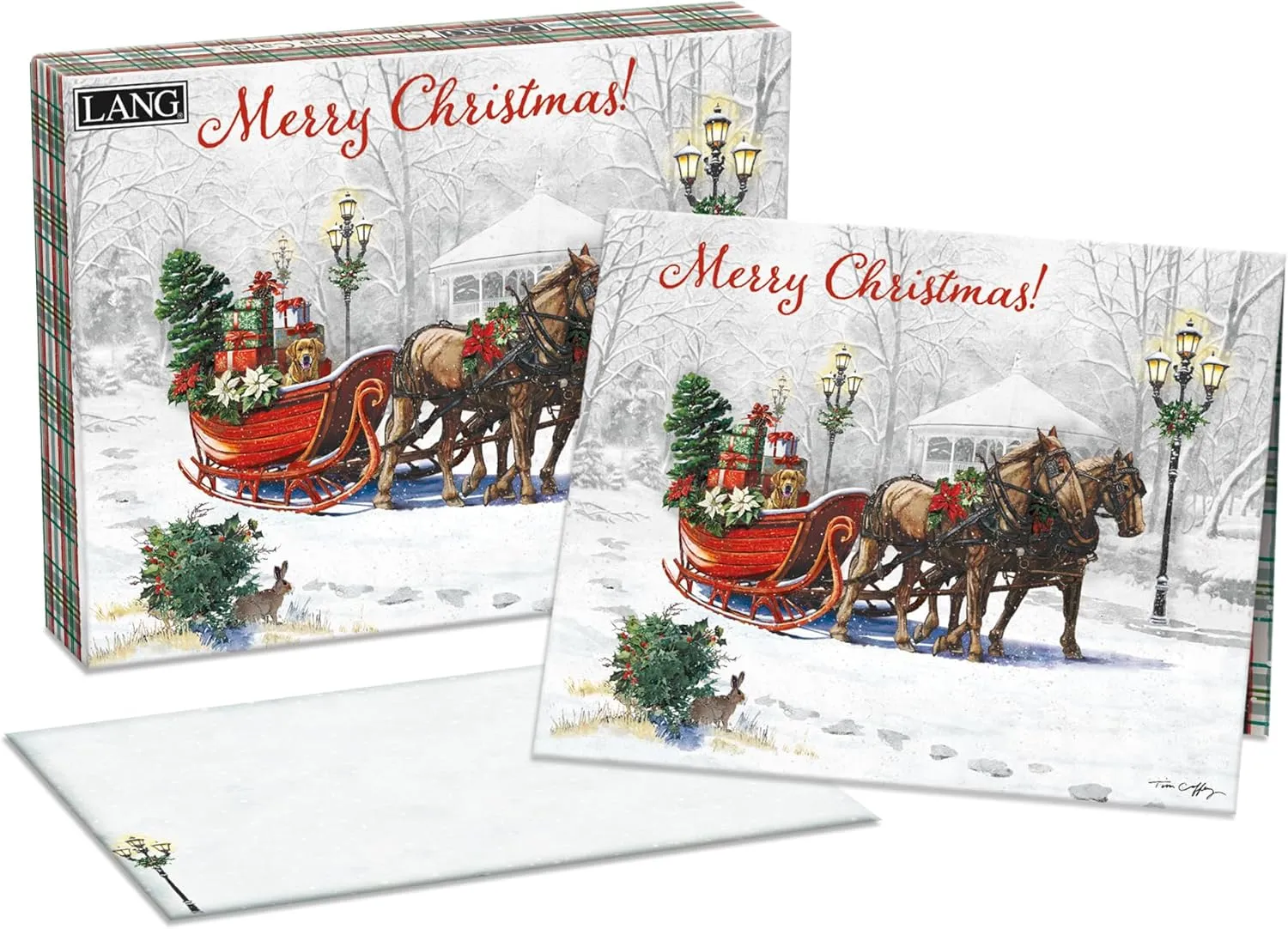 Lang 'Sleigh Bells Ring' Christmas Cards