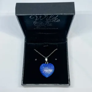 Lapis Lazuli Heart Pendant