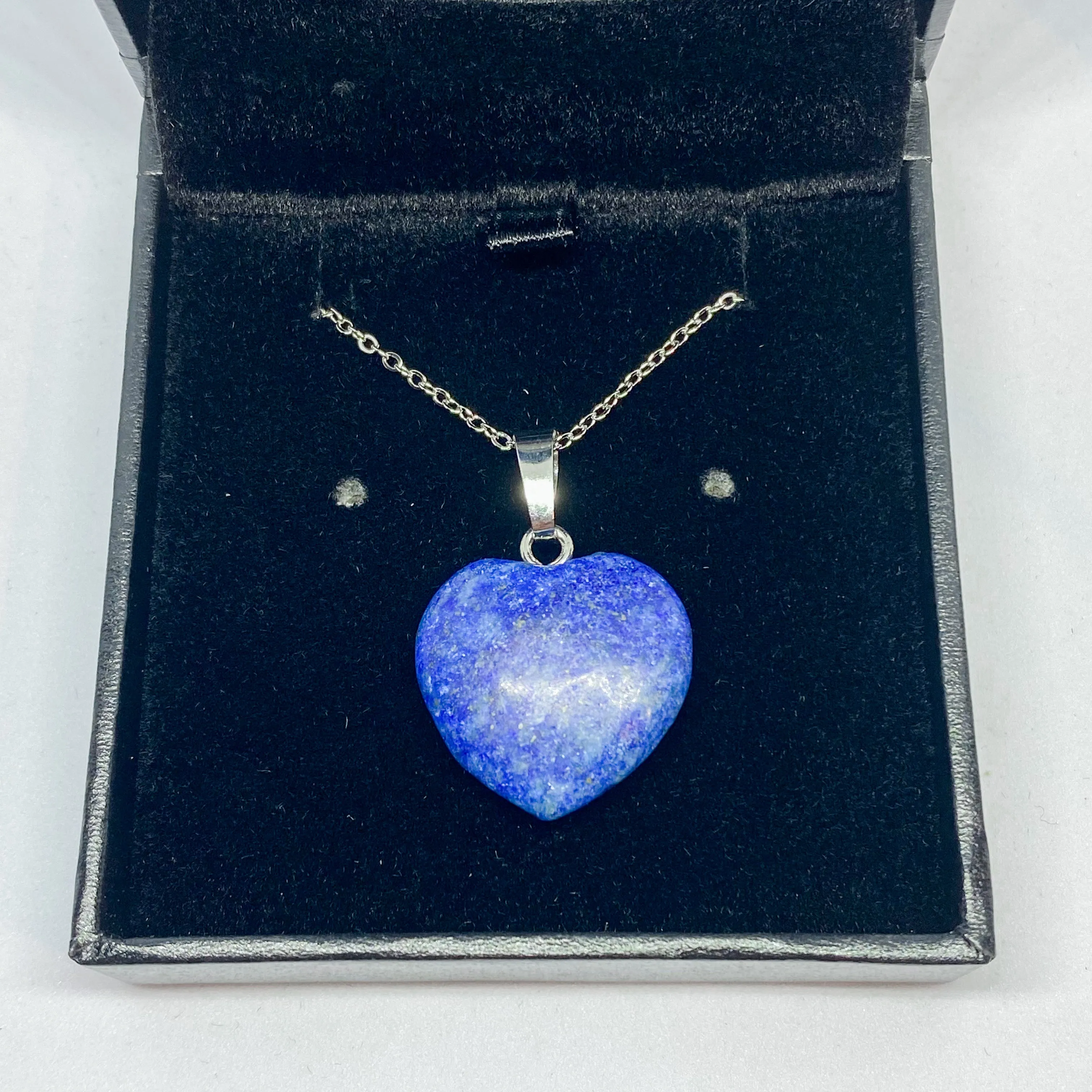 Lapis Lazuli Heart Pendant