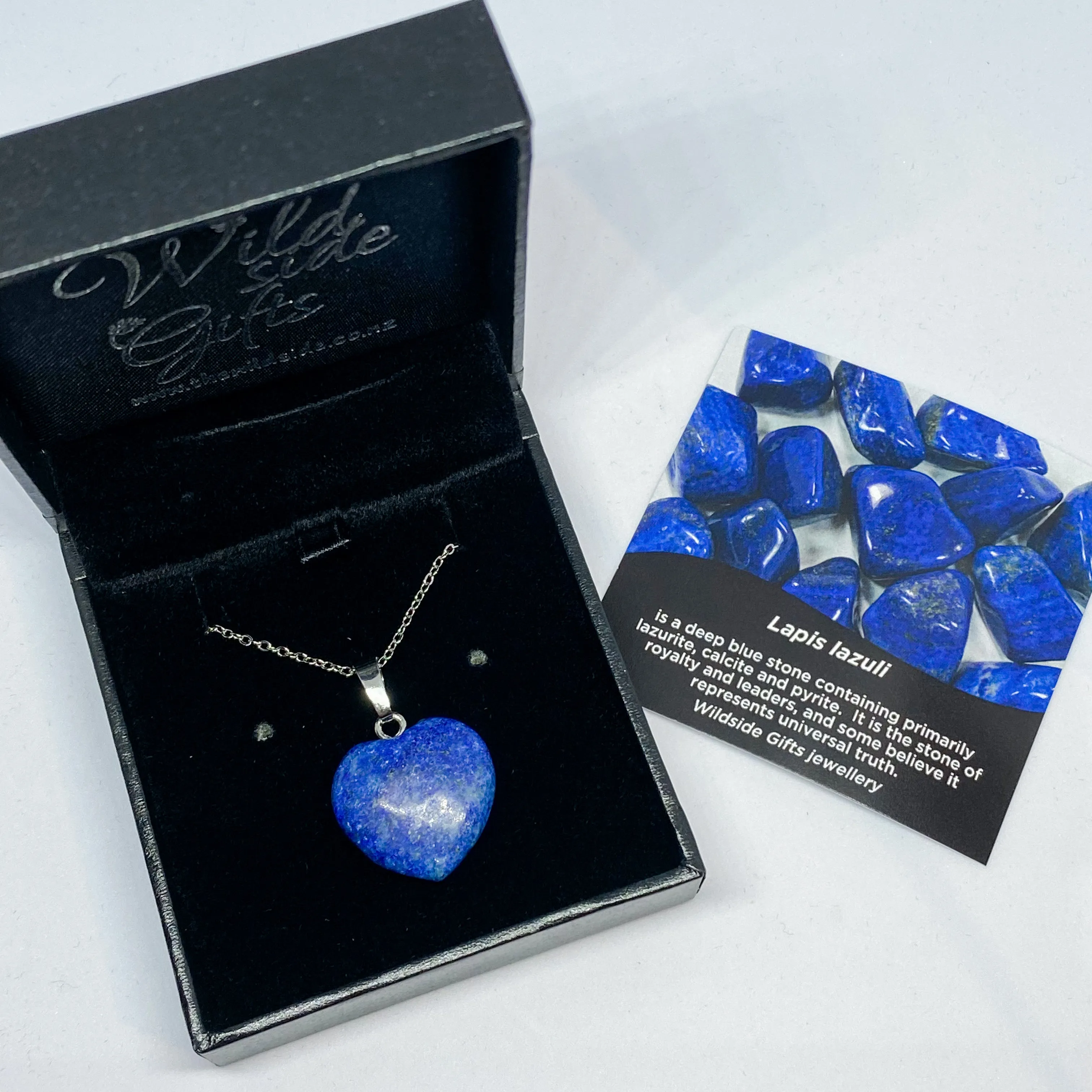 Lapis Lazuli Heart Pendant