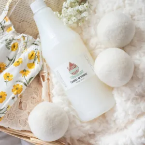 Laundry Detergent and Dryer Ball Set