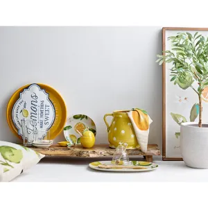 Lemons Embossed Wall Decor
