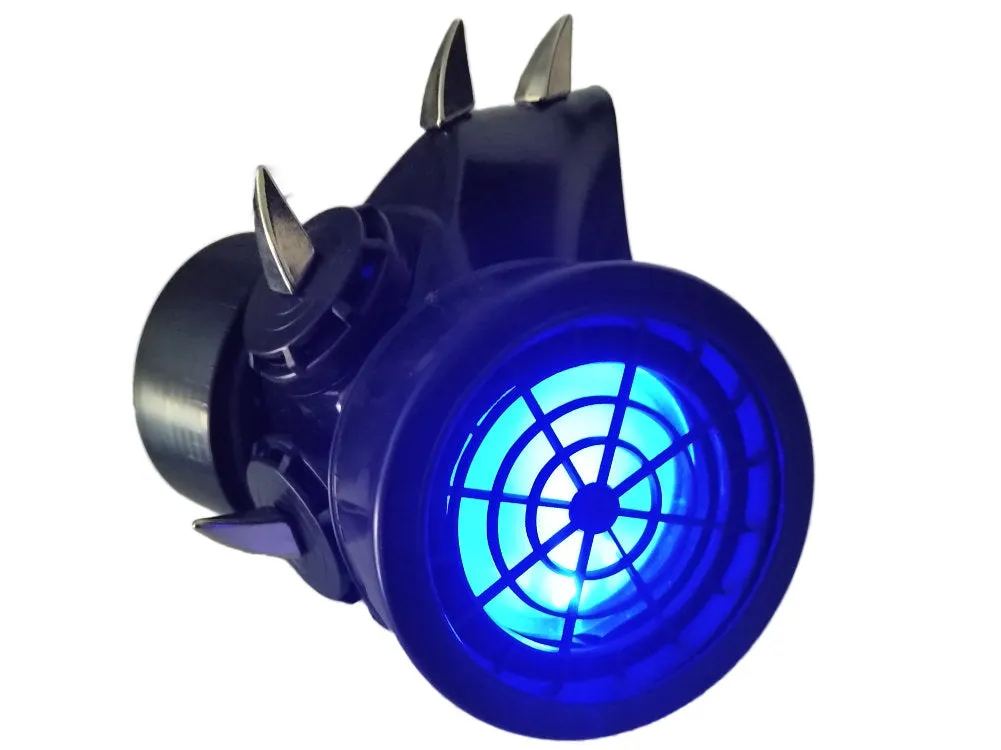 Light Up LED Curved Spike Gas Mask