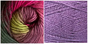 LILAC    CALLA LILY - Embossed Natura Hat KIT