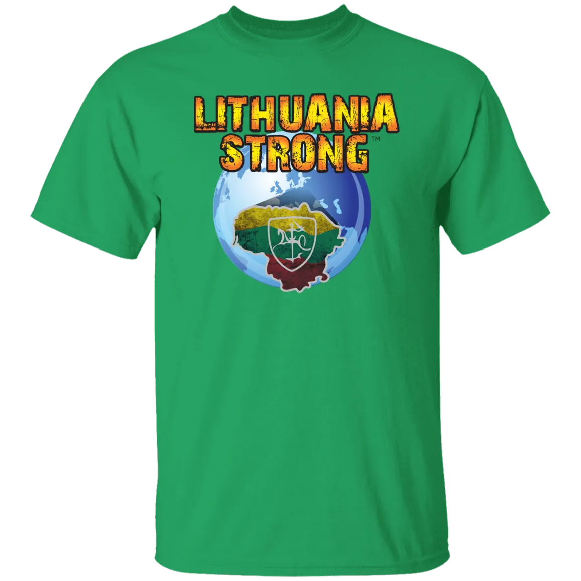 Lithuania Strong - Men's Classic Short Sleeve T-Shirt