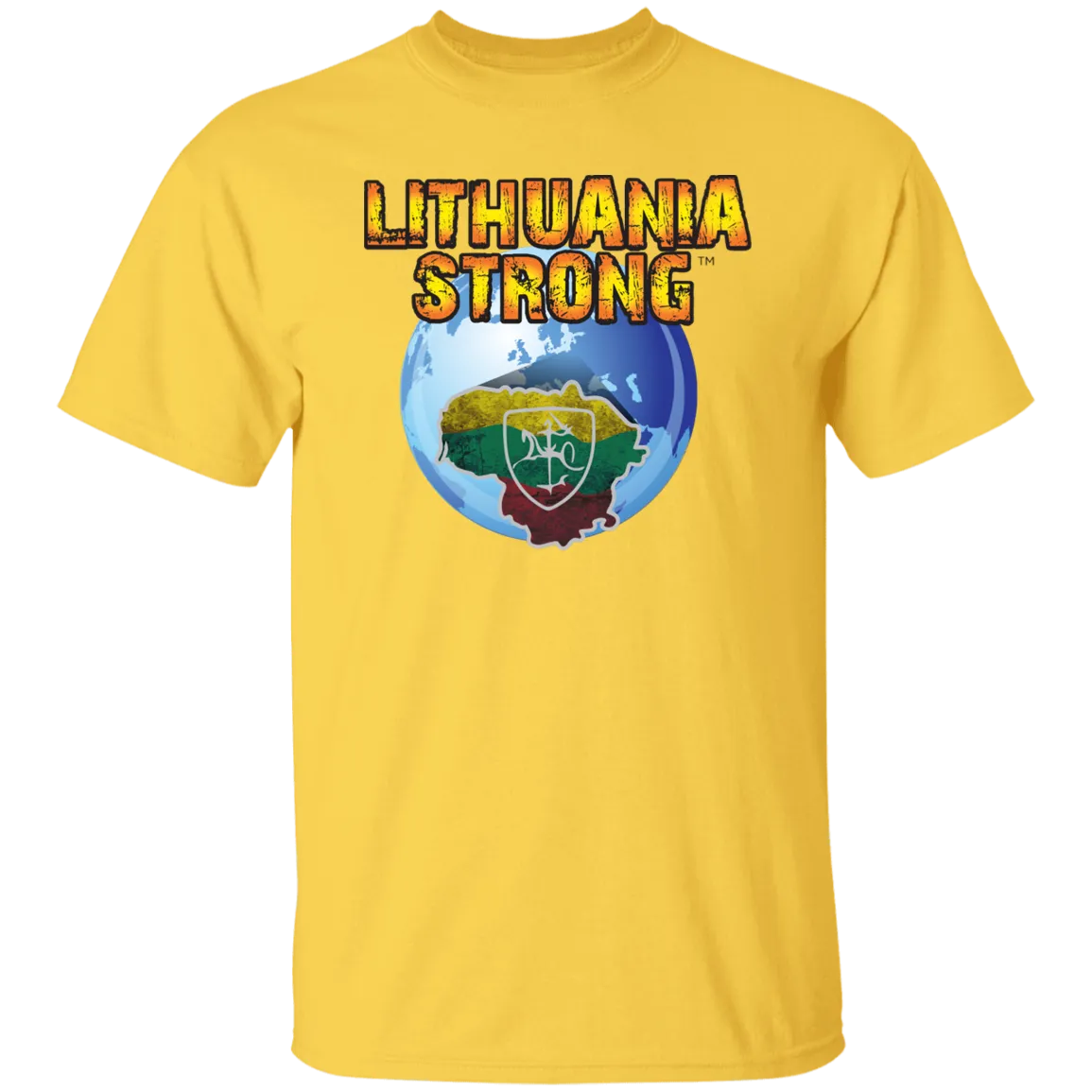 Lithuania Strong - Men's Classic Short Sleeve T-Shirt