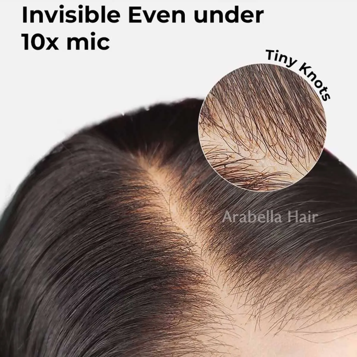 Long Straight Natural Black 360 Lace Frontal Free Part Ponytail Style Human Hair Wig