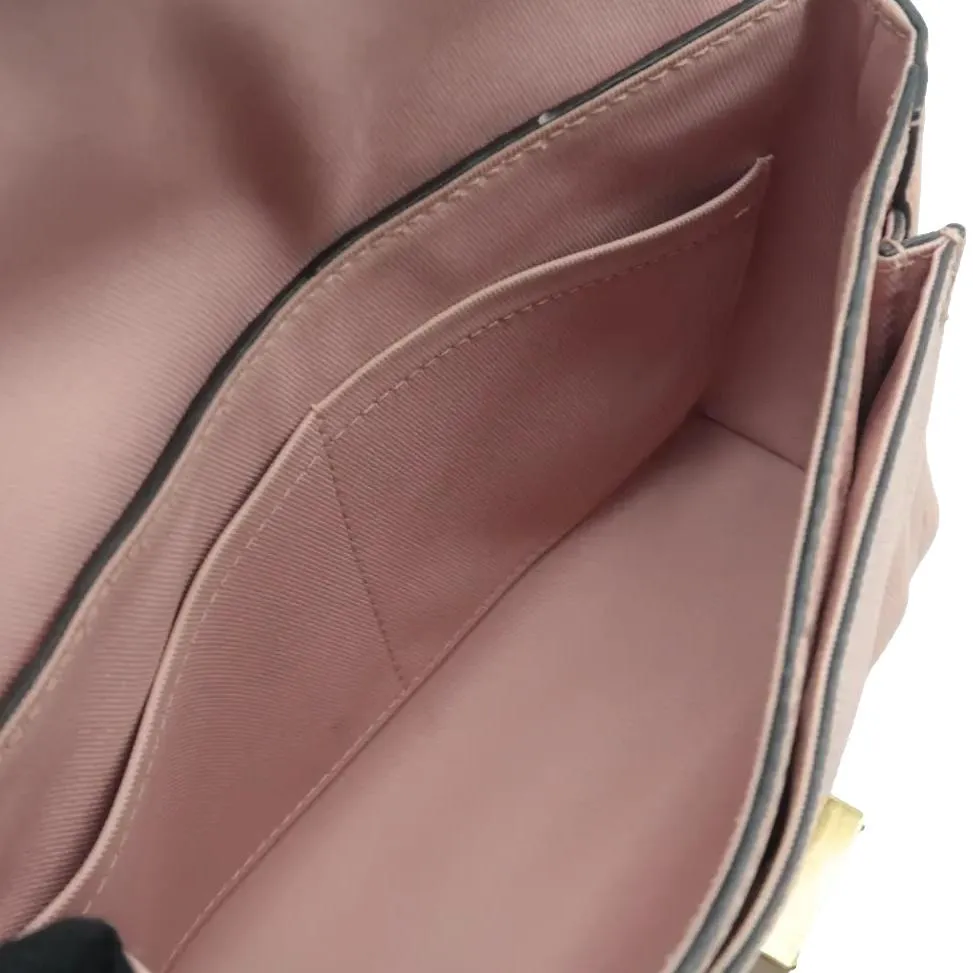 LOUIS VUITTON Blanche BB Empreinte Leather Shoulder Bag Rose Poudre